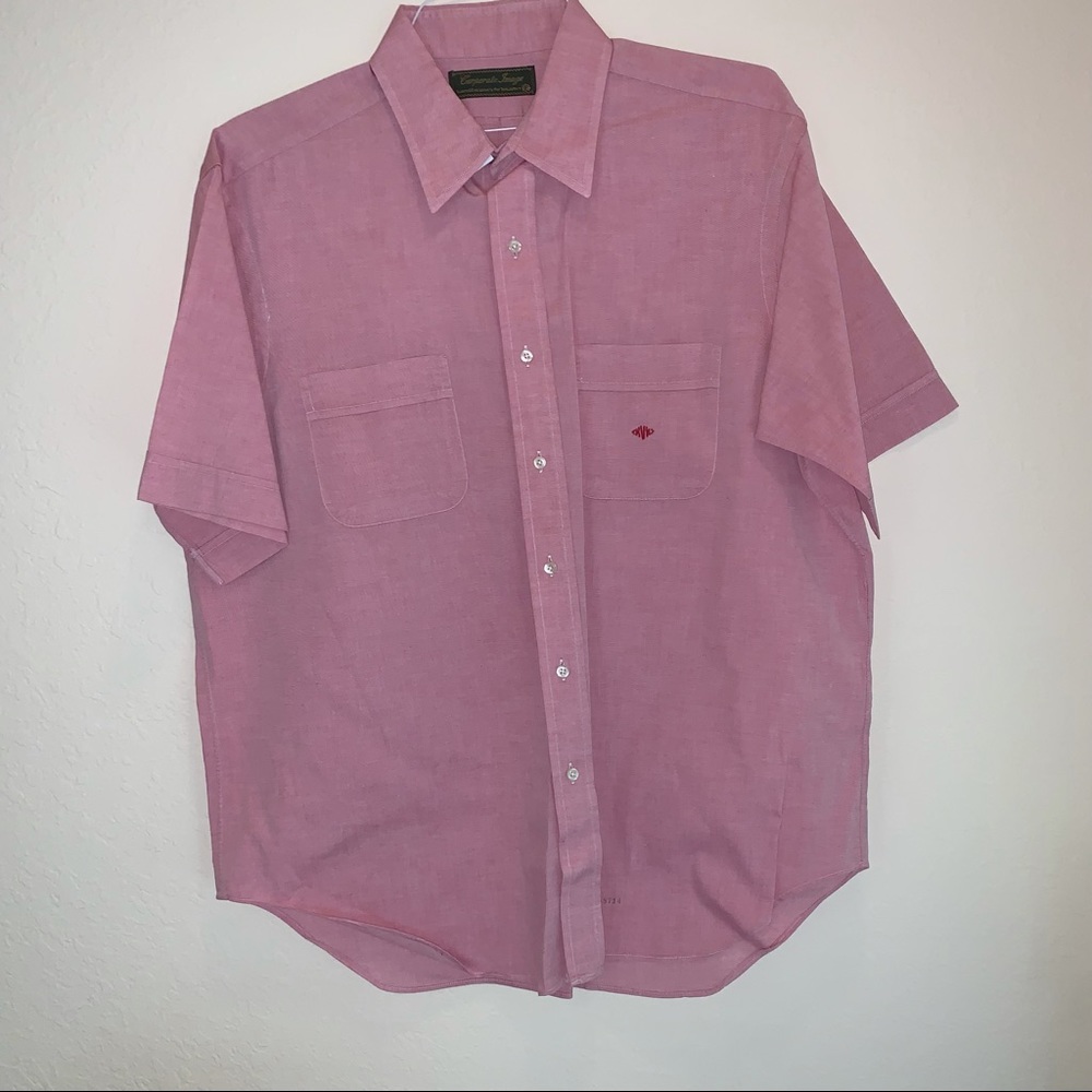 Corporate Image Tailored exclusively for Tom James collared short sleeved shirt